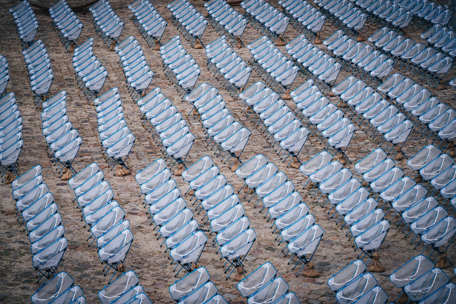 WHERE 2,000 CHAIRS MEET THE LOUVRE