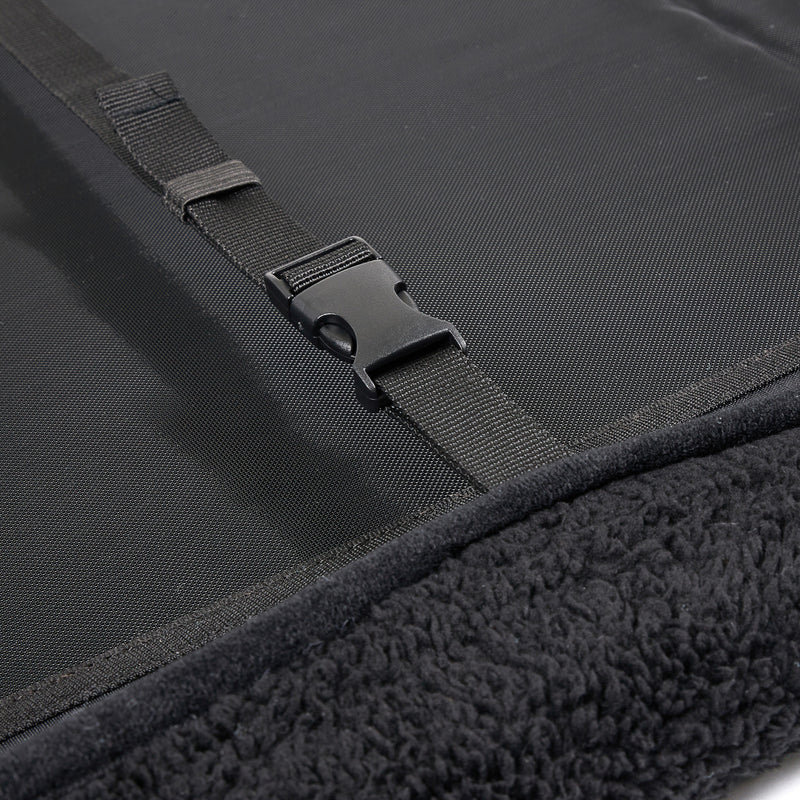 Dog Cot Large / Black Fleece