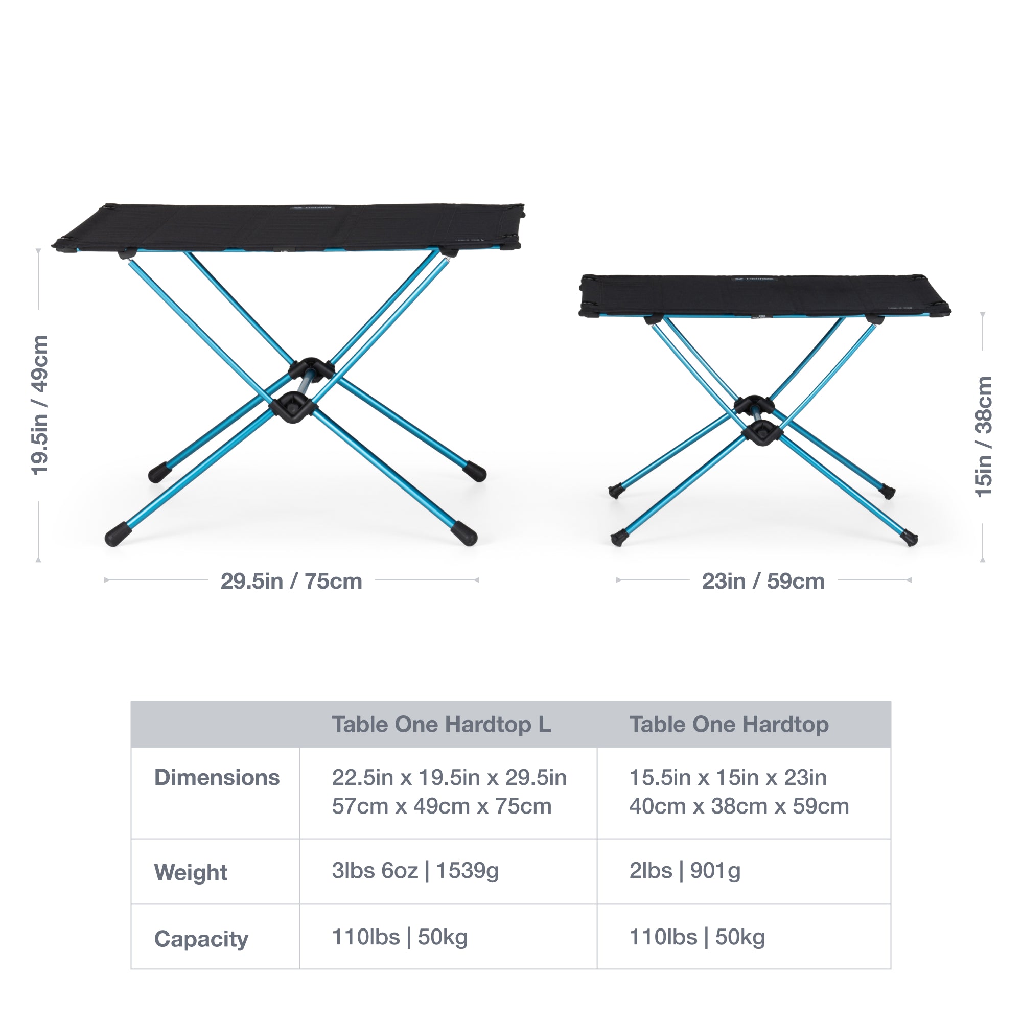 Helinox テーブルワン Hard Top L新品未使用　定価24,200円 Helinox Table One Hard Top | Free Shipping & 5 Year Warranty